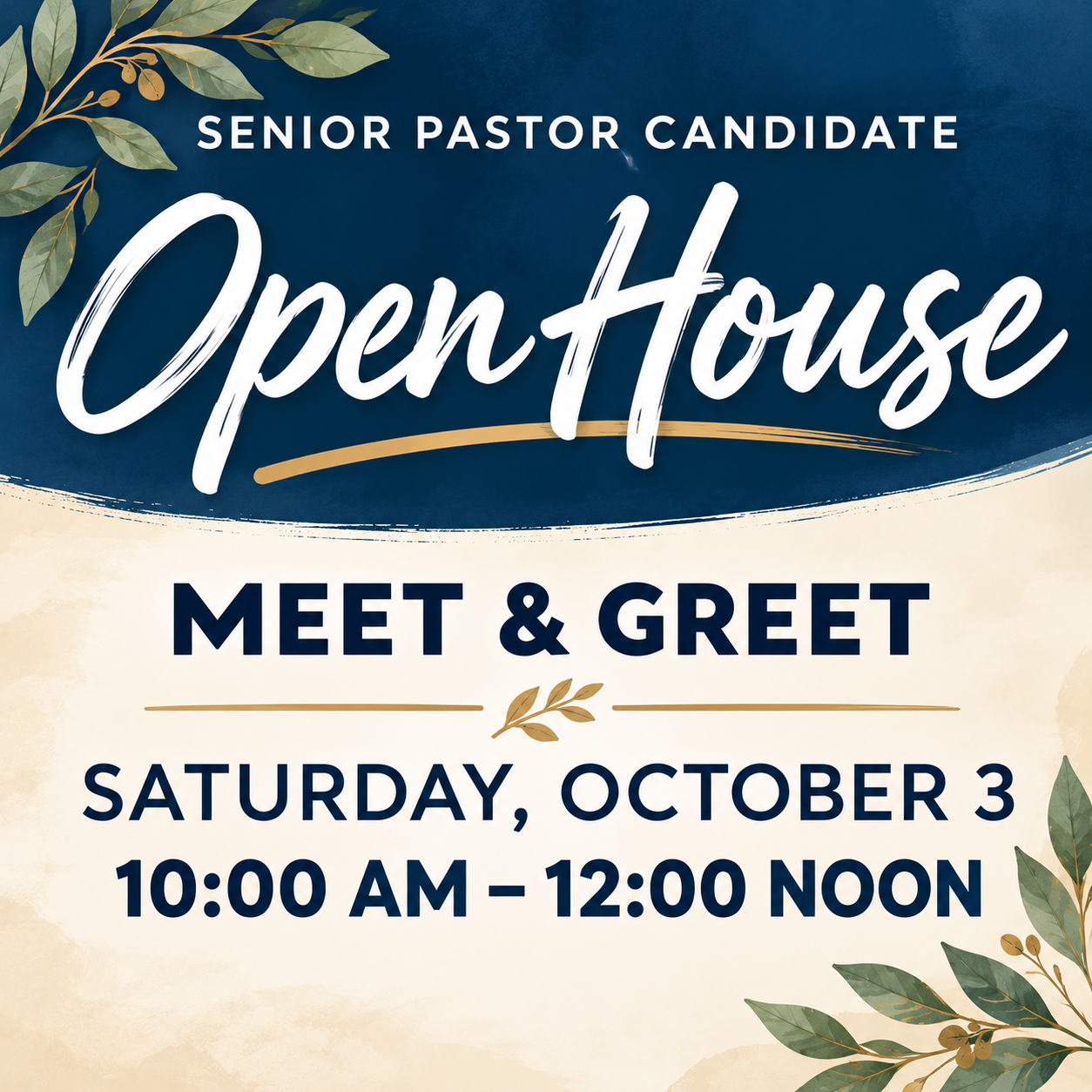 Meet &amp; Greet Open House