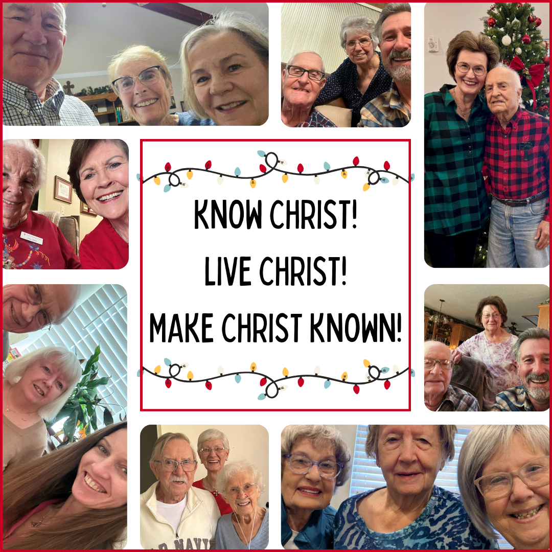 We praise God for the faithful mena dn women who made Advent visitations this year!