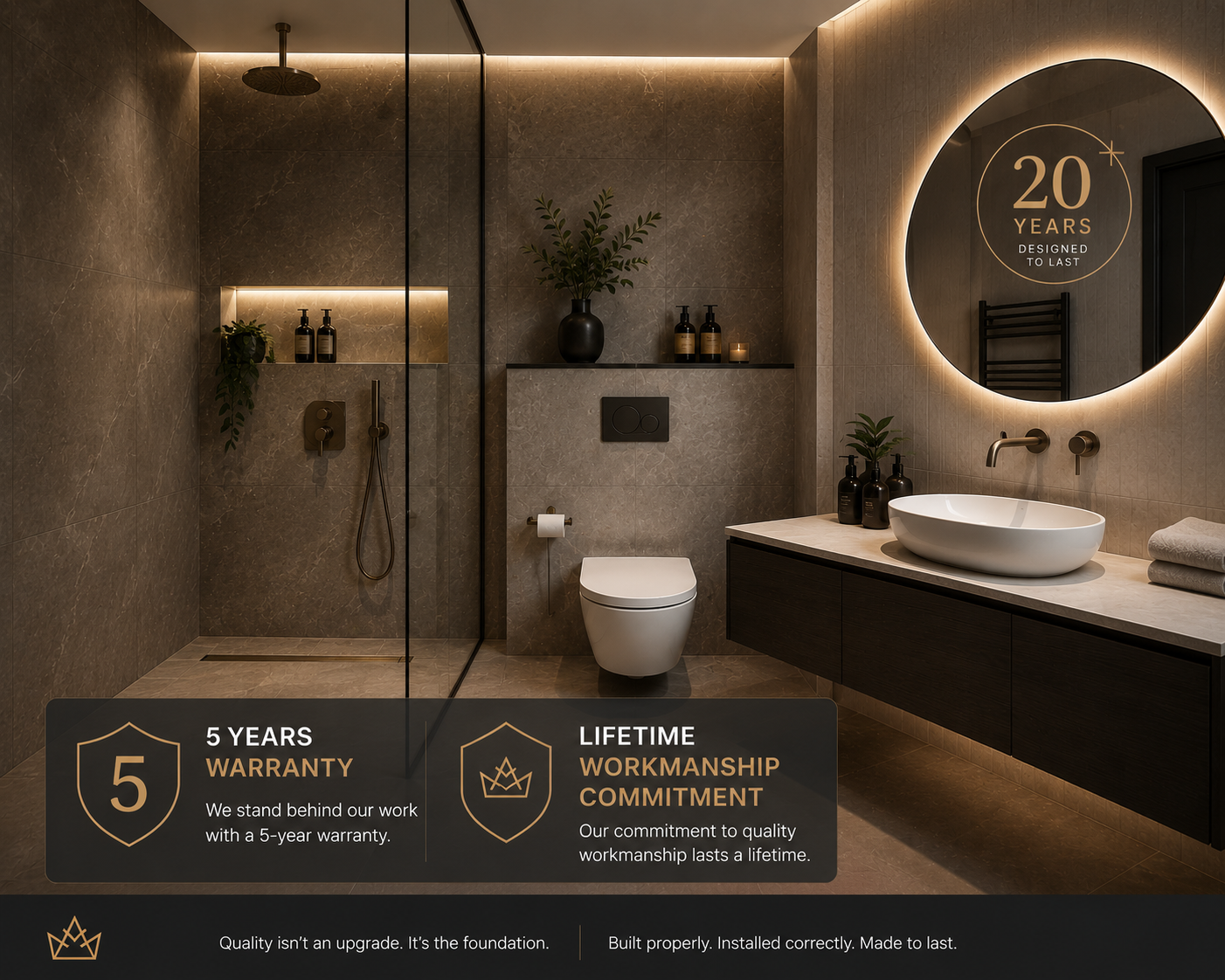 How Long Should a Bathroom Last? (10+ Year Standard Explained)