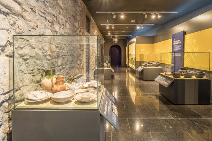 Sala del Museu Etnològic del Montseny en La Gabella de Arbúcies
