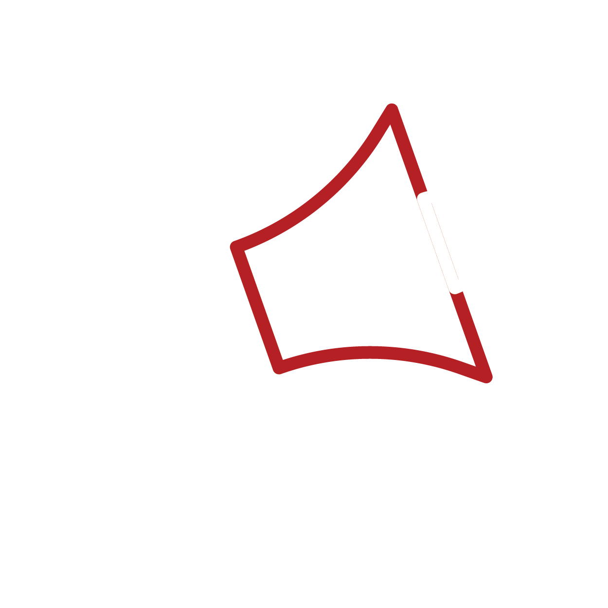 Illustration of a megaphone with the letter D on it.