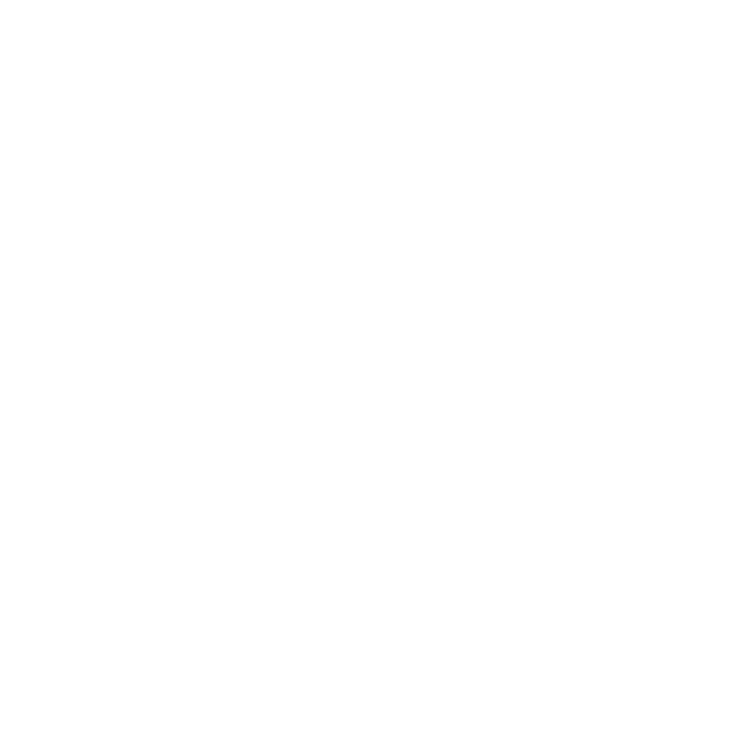 Outline of a briefcase icon on a black background.