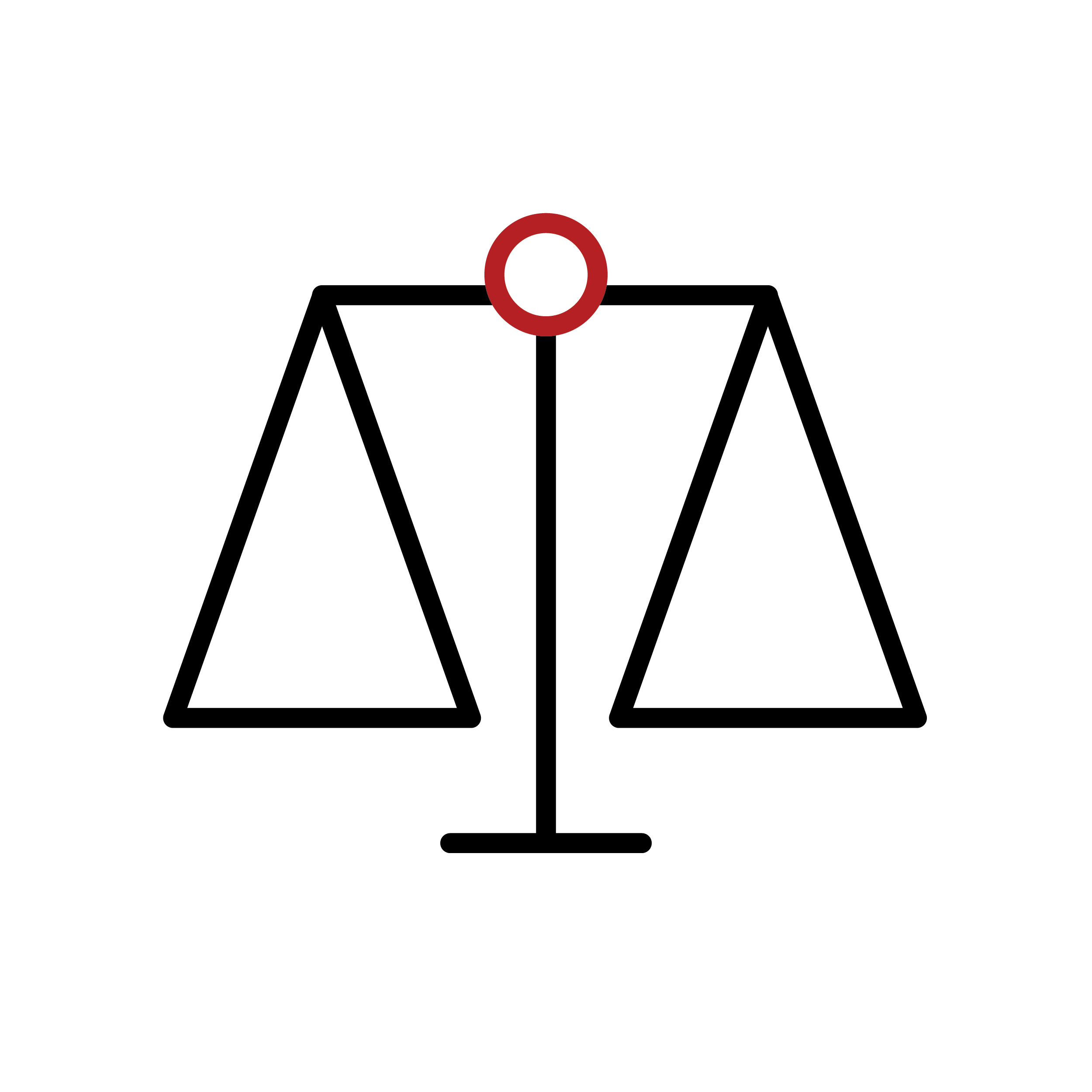 Balance icon drawing.