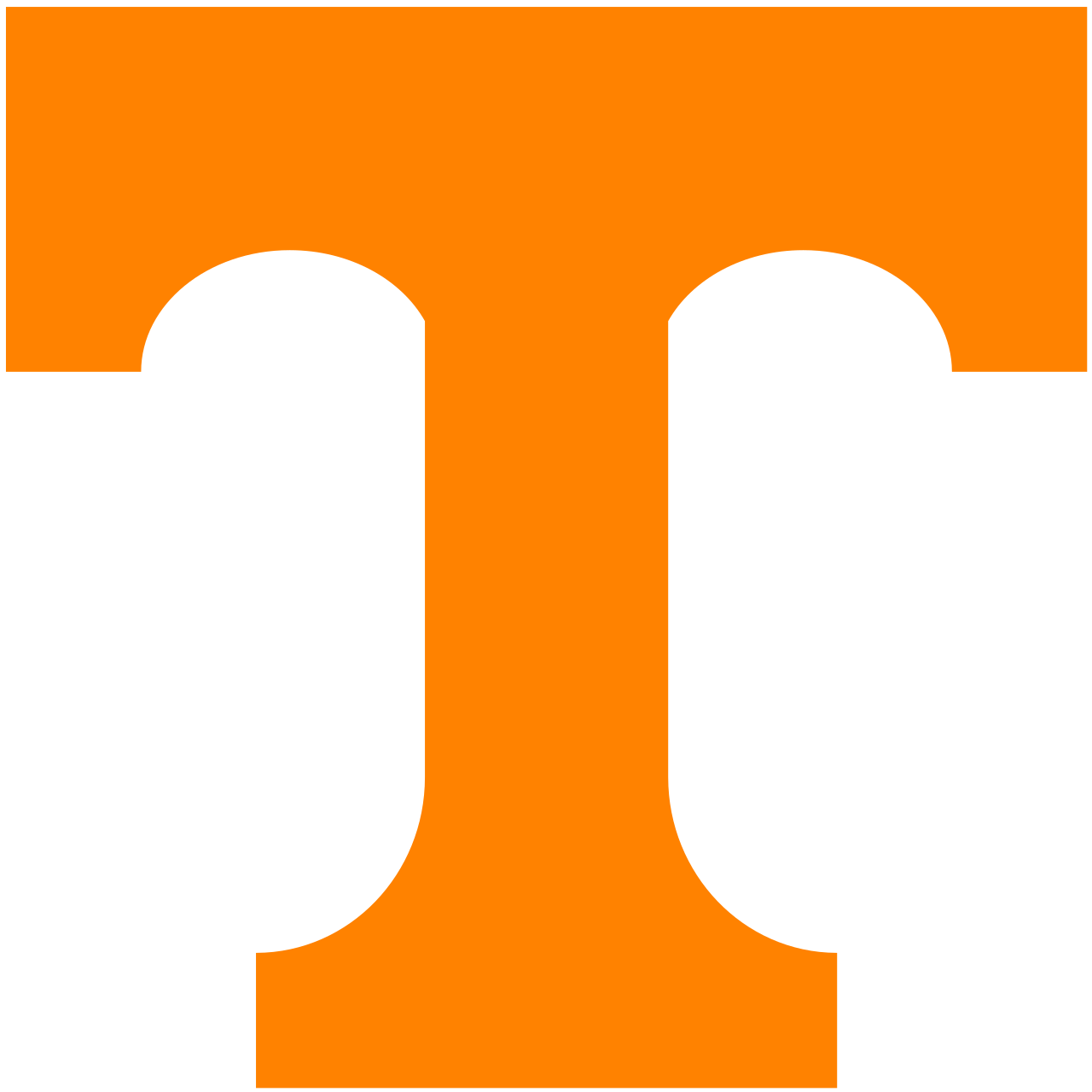 Orange and black logo with the letter T in a bold, blocky font.