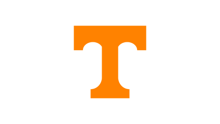 The University of Tennessee logo featuring a large orange T on a black background.