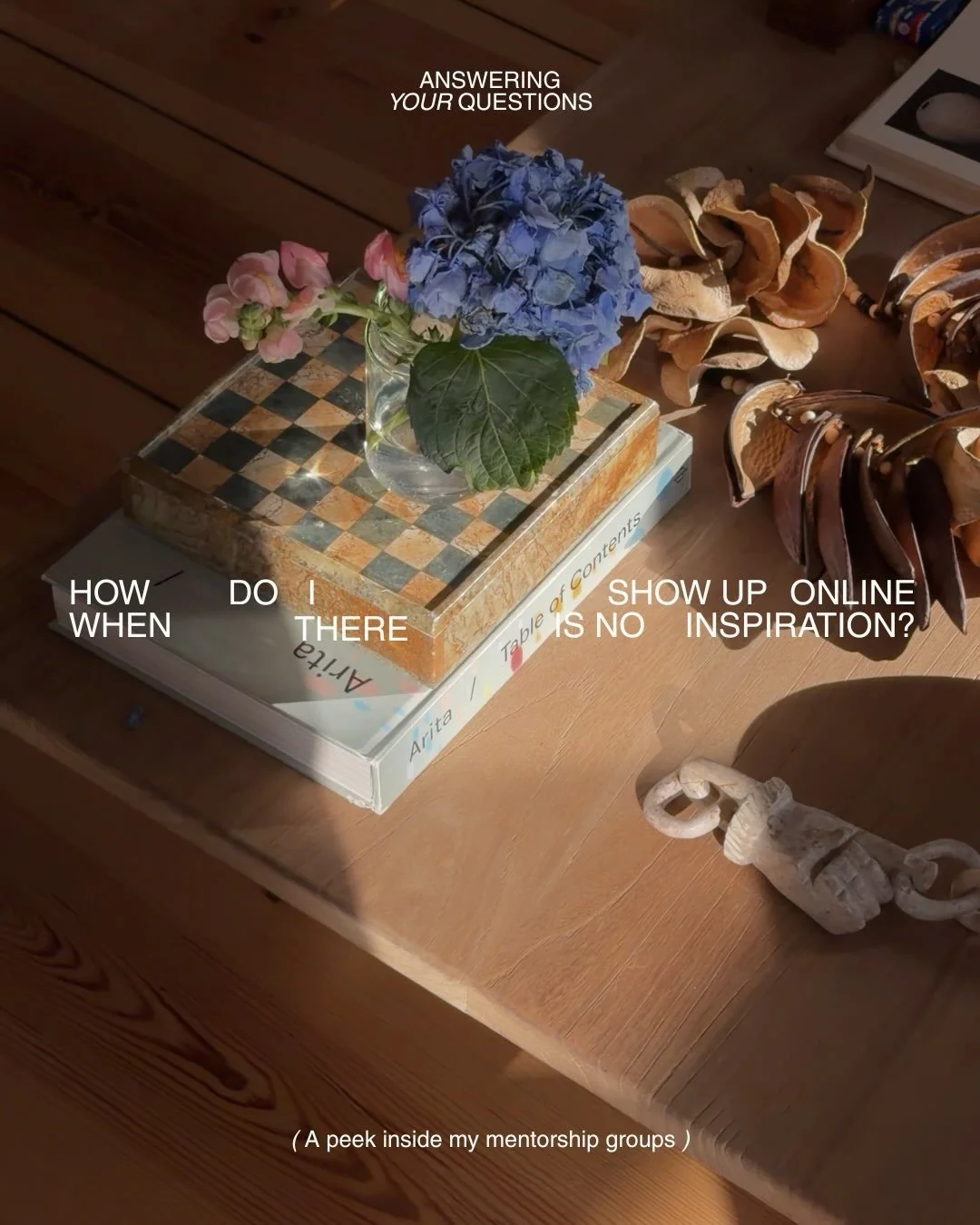 Answering your questions / The Collective Guidance group starts again on November 8.