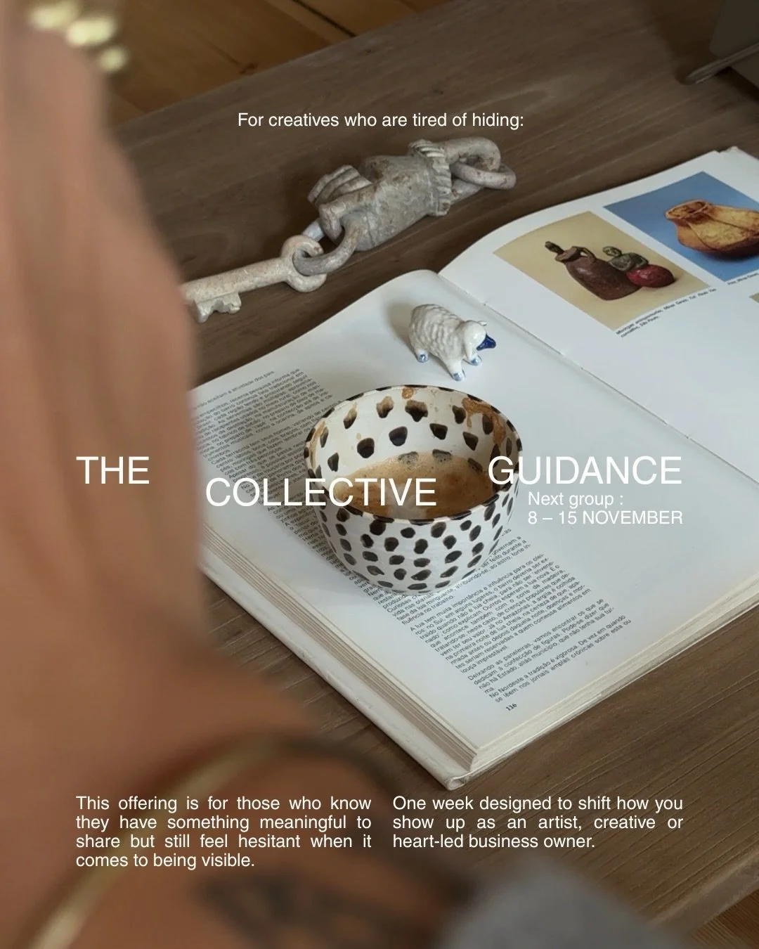For creators tired of hiding. Link in bio to join the next cohort.