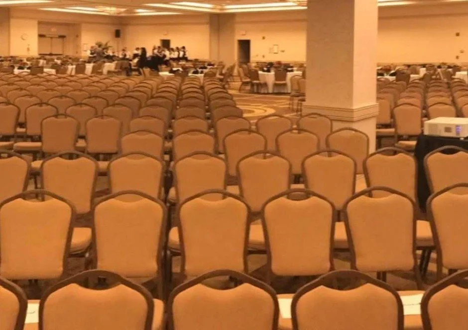 Conference set up. Renee Rothschild Events