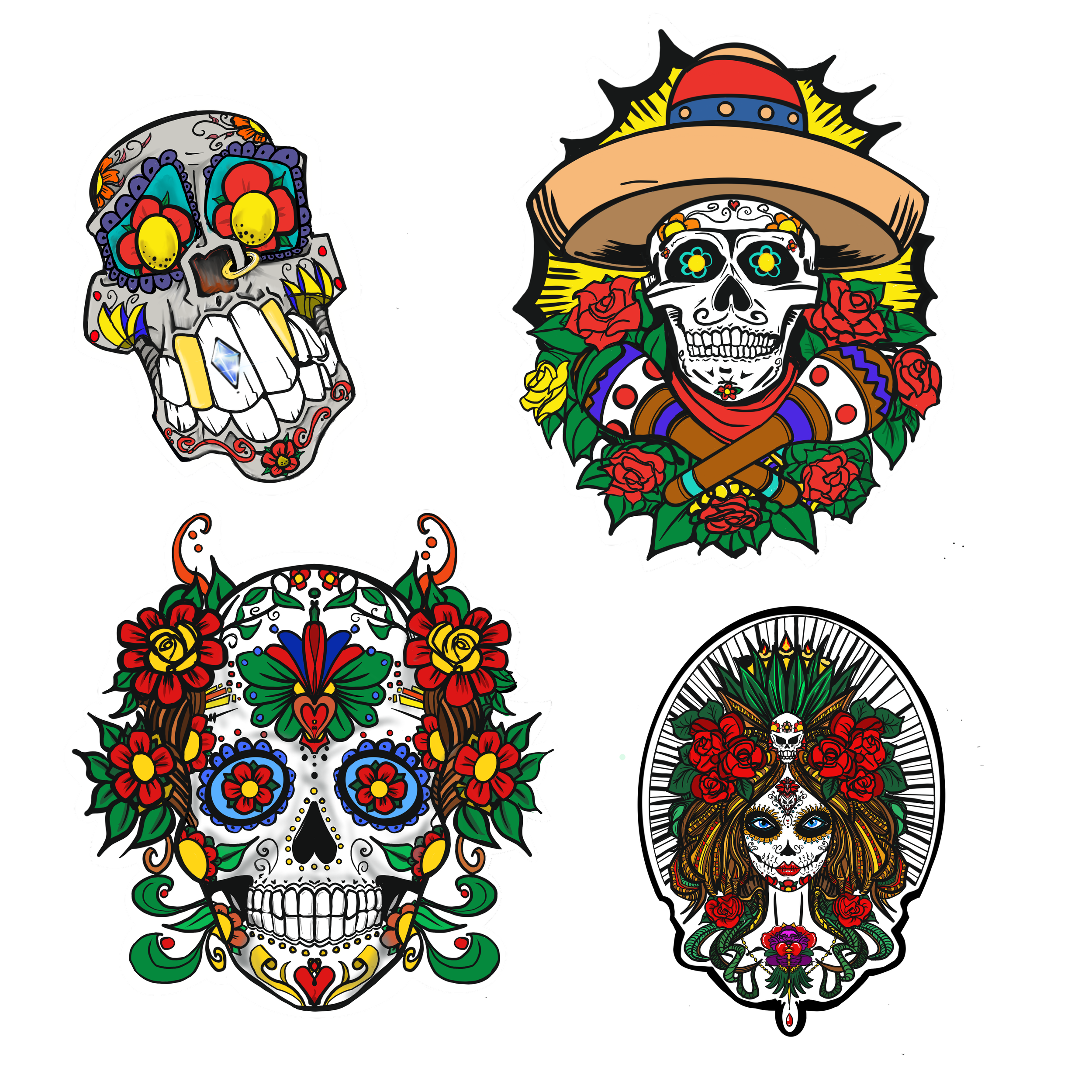 Día de los quatro PNG .png