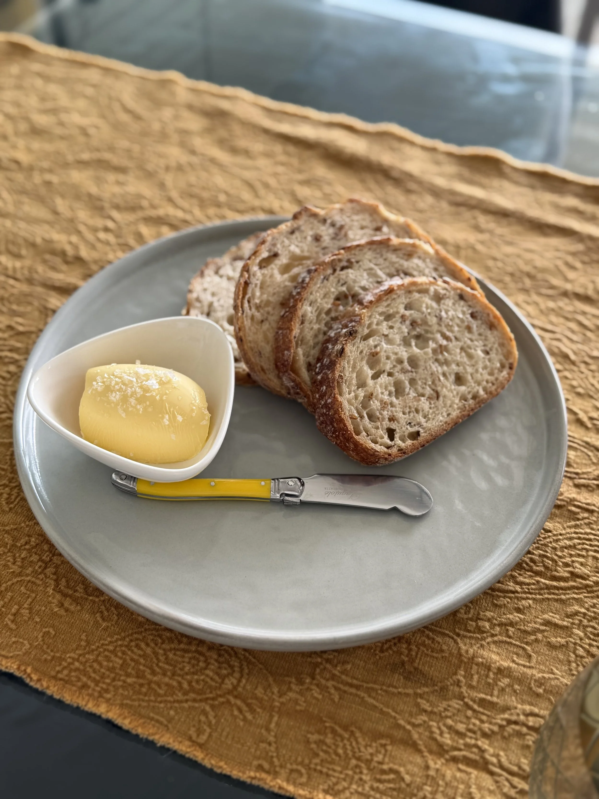 Bread on signature plate.jpeg