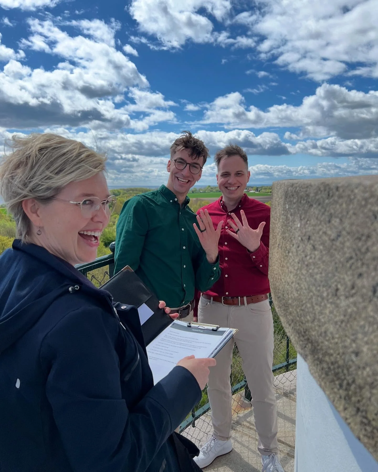 Thank you Denmark for allowing us to experience something we can&rsquo;t do at home - actually getting married. 🫶