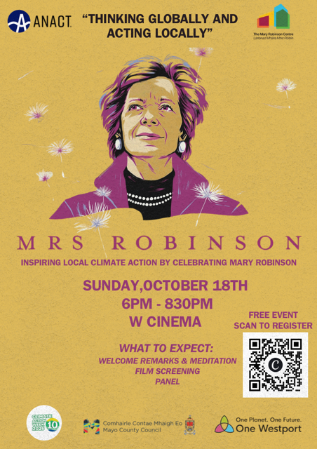 Mrs Robinson Documentary Screening & Climate Panel