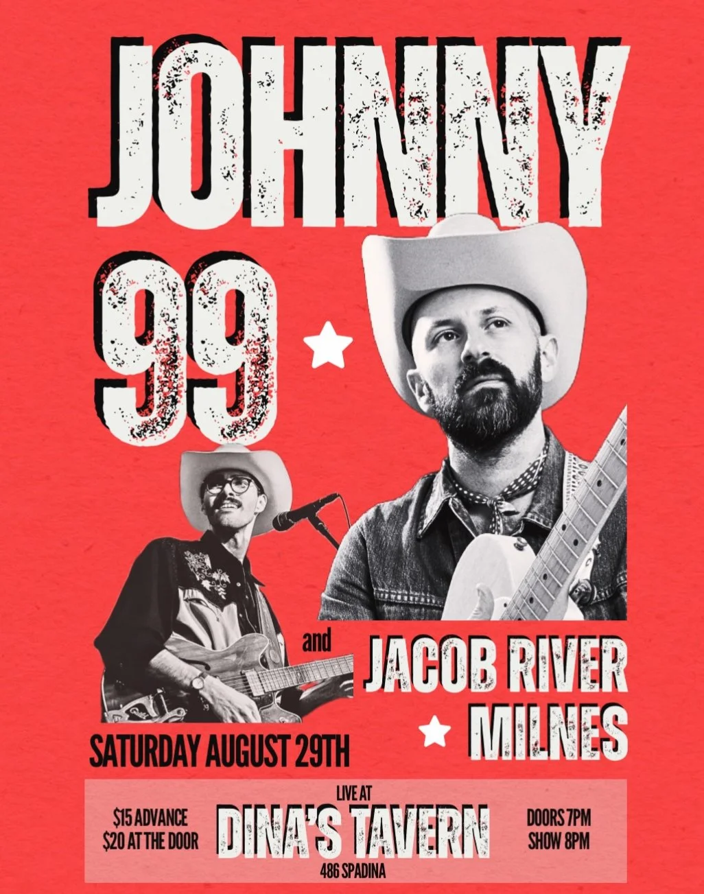 JOHNNY 99 &amp; JACOB RIVER MILNES // DJ MENSA