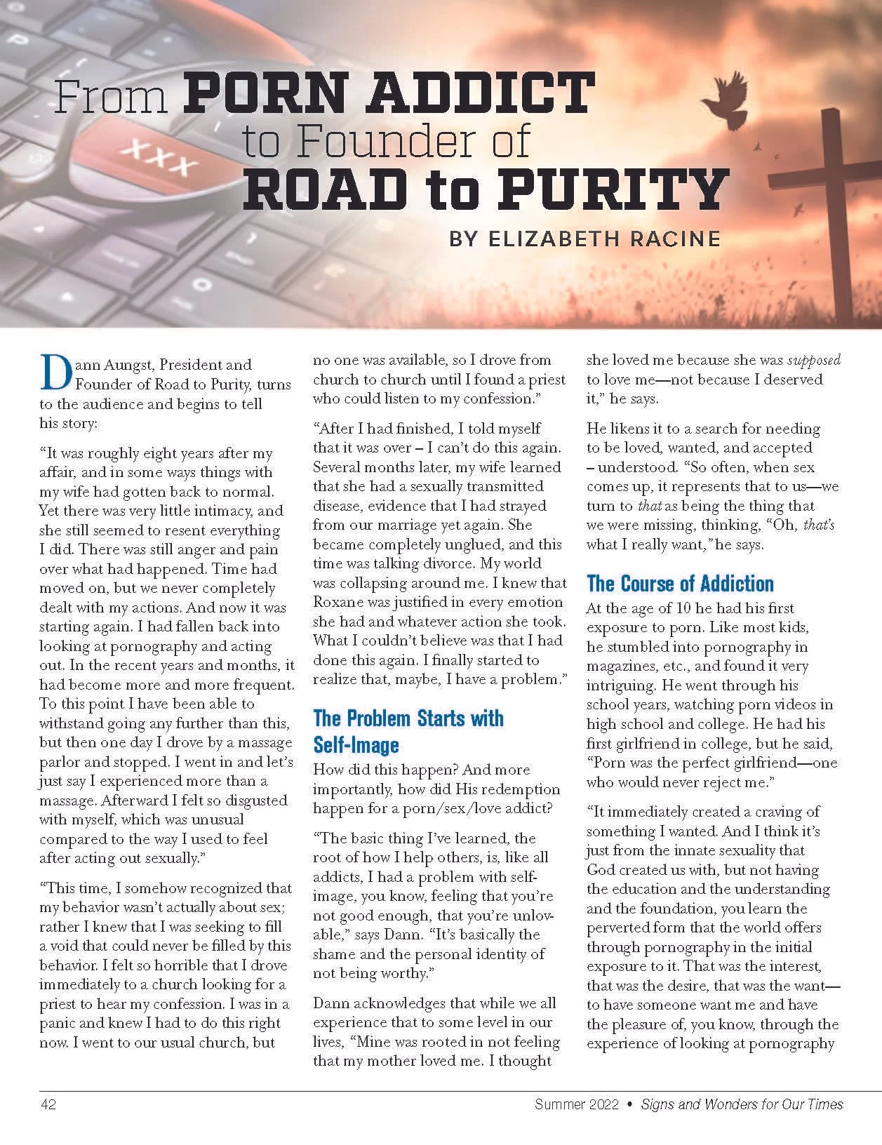 Article by Elizabeth Racine--Dann Aungst, From Porn Addict to Founder of Road to Purity_Page_1.jpg