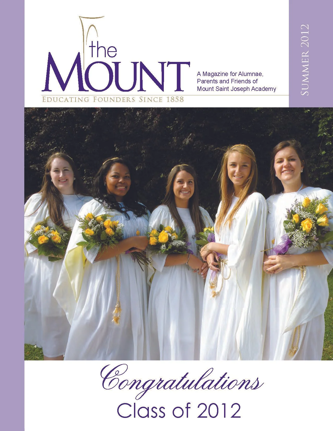 Mount Saint Joseph Magazine - Summer 2012