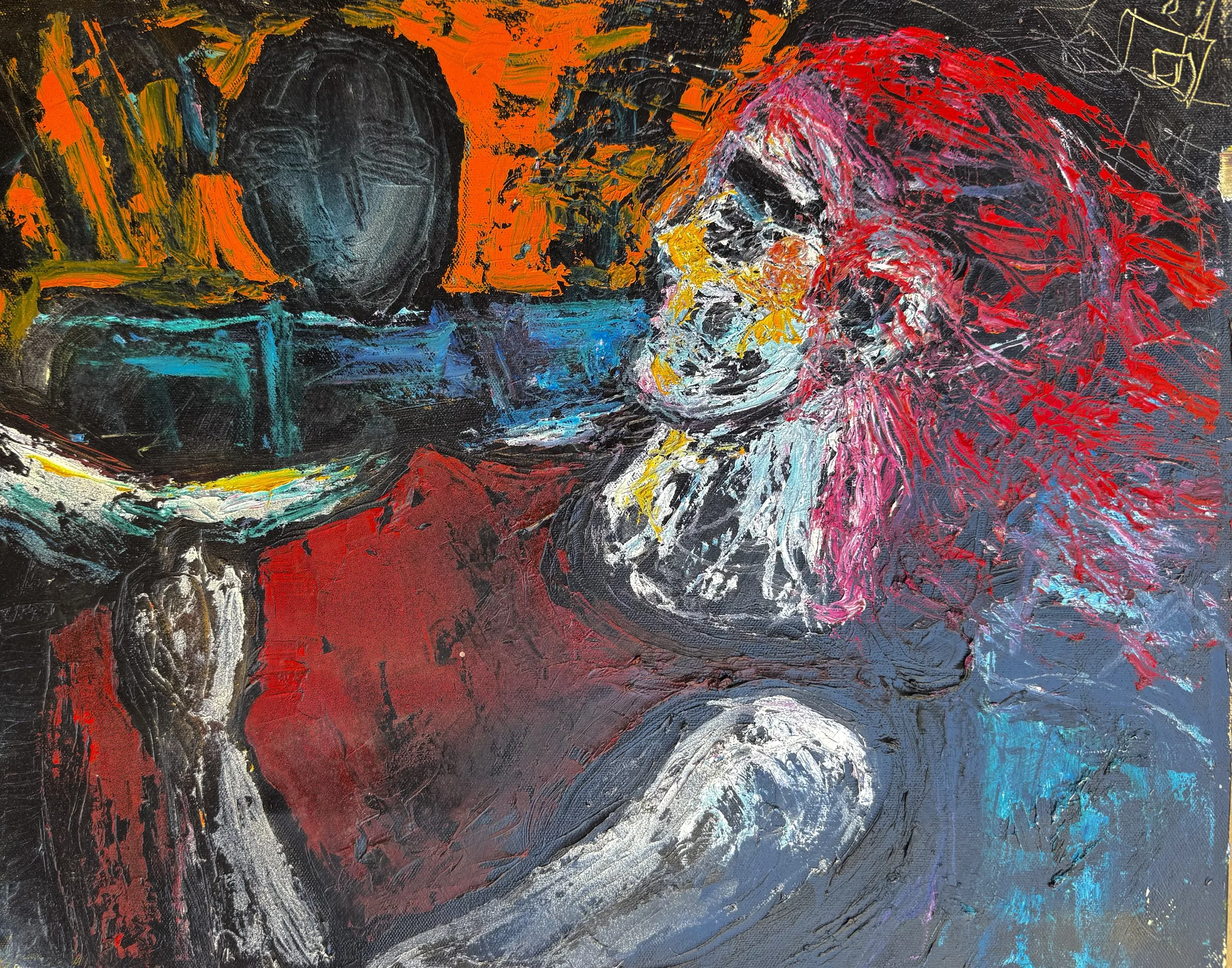 Night Visions  Oil on canvas, 18x24 inches