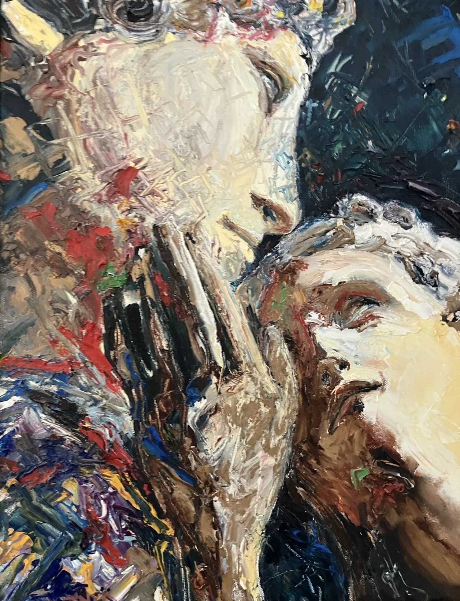 Chemistry 1998  Oil on canvas, 20x16 inches