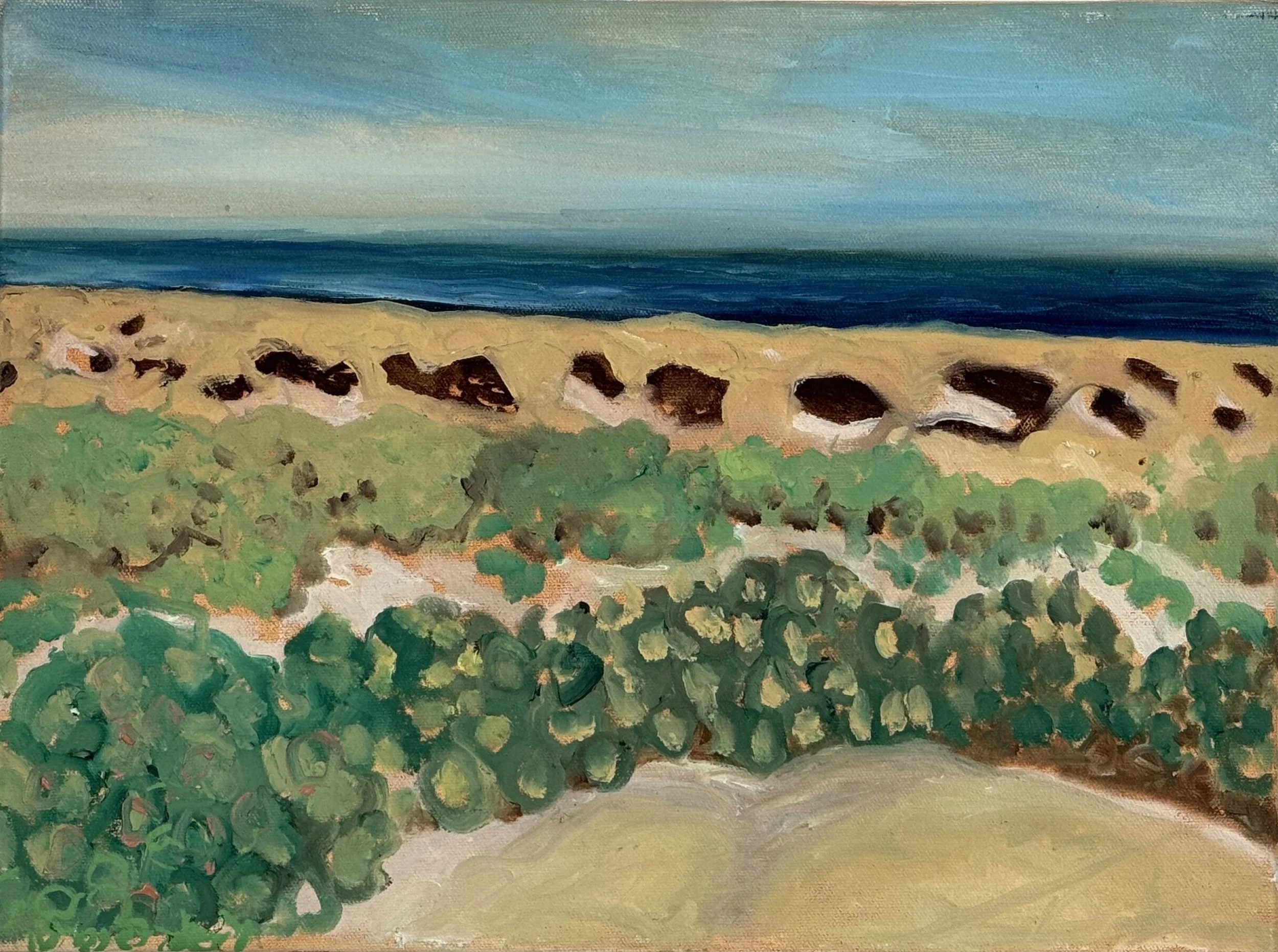 Provincelands Oil on canvas, 8x11 inches