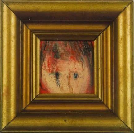 Face  Oil on canvas, 6x6 inches