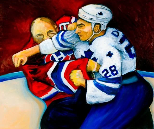 Punch 2003 Oil on canvas, 20x24 inches