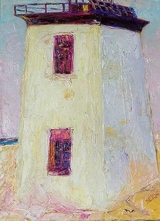 PTown Lighthouse  Oil on canvas, 24x18 inches