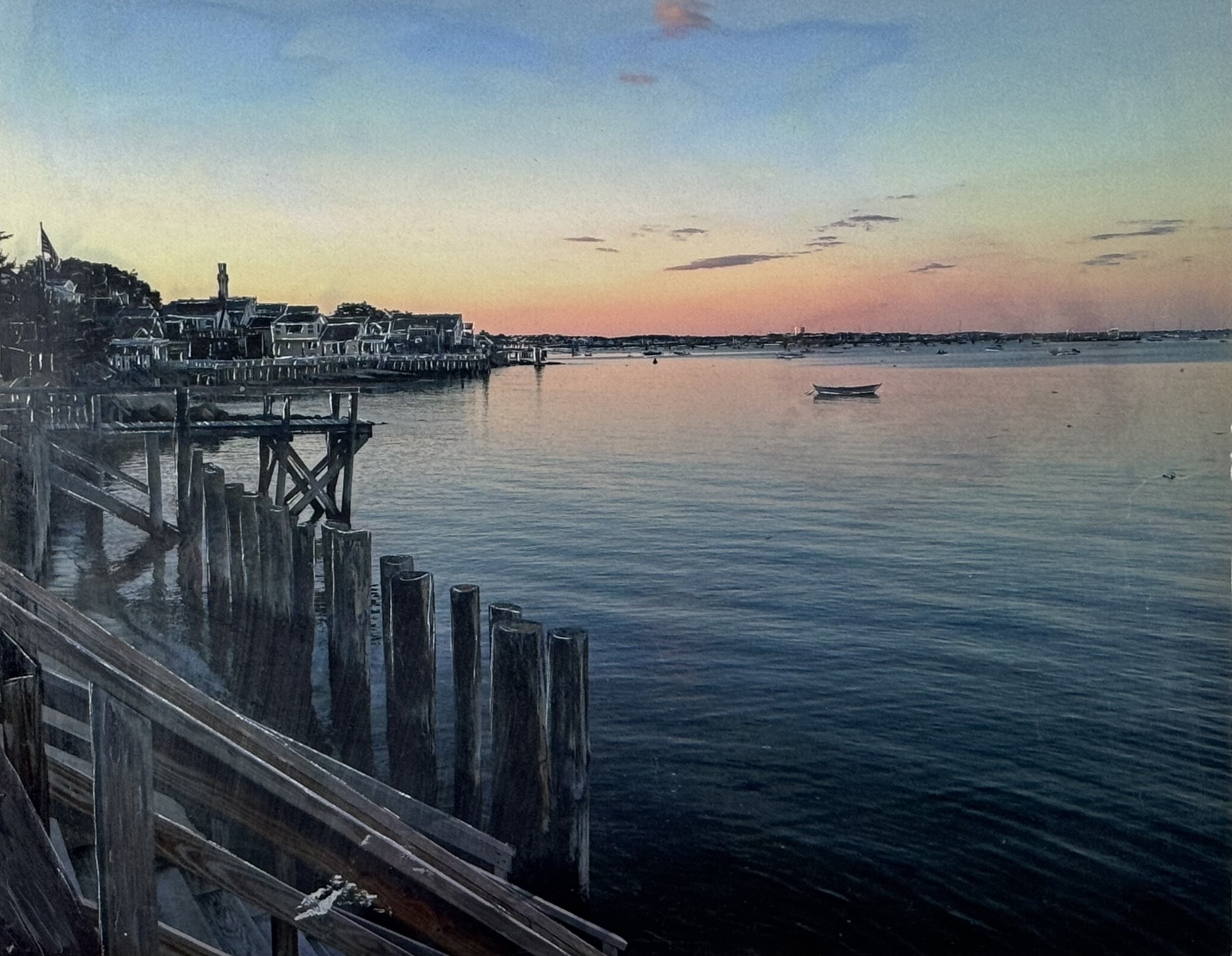 PTown 2022  Mixed media, 14x18 inches