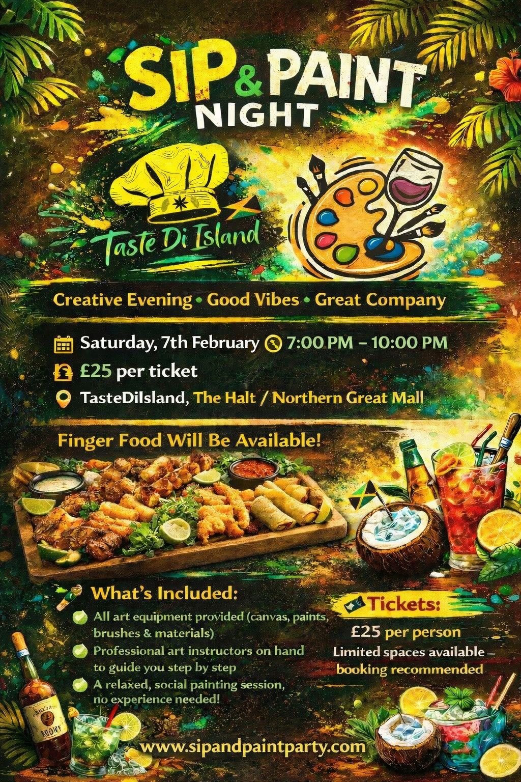 7th February, TasteDiIsland - 7:00 PM–10:00PM