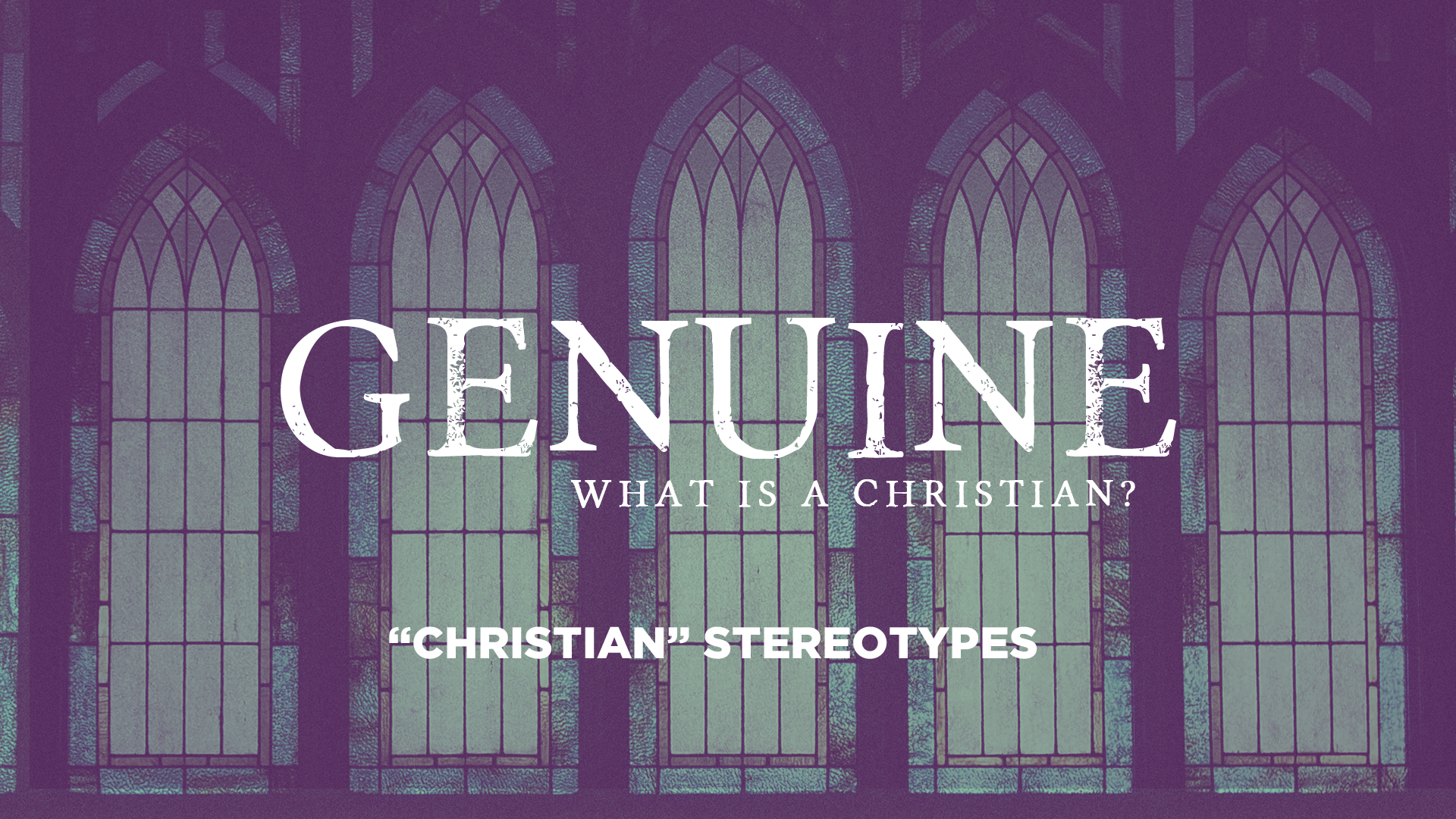 Christian Stereotypes