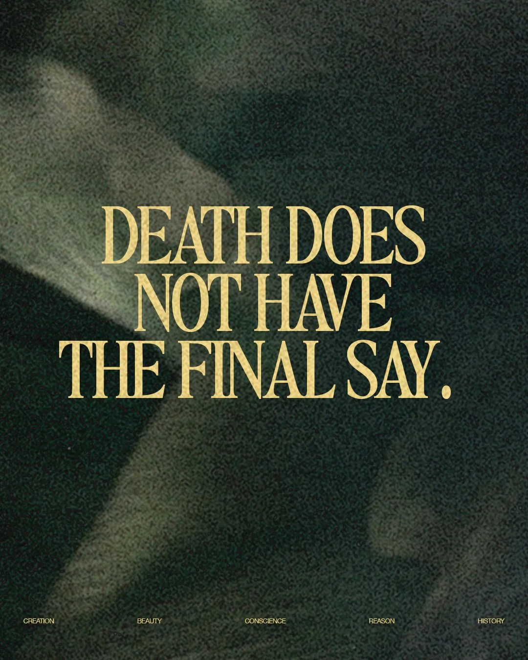 If the grave is the end, every goodbye is forever. But because Jesus is alive, death doesn't get the final say. Swipe through to see why the resurrection changes everything for our future.