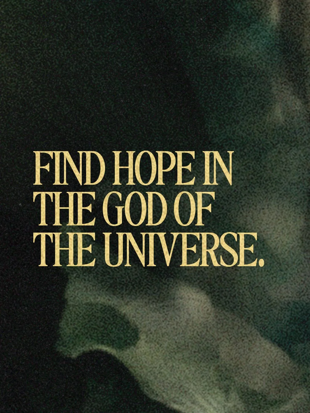 The God who launched the galaxies is the same God who restores weary souls. Life can feel like it&rsquo;s drifting into disorder, but He doesn't waste a single moment of your story. Hope is closer than you think.
