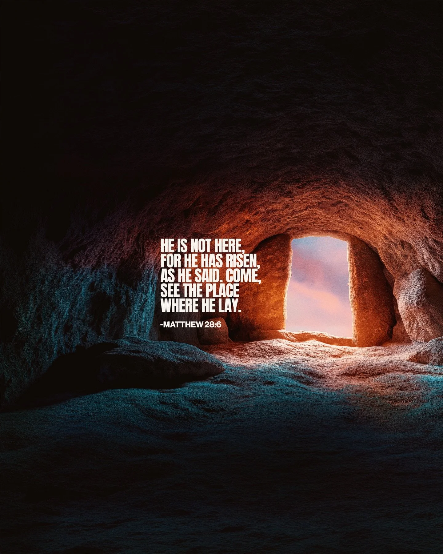 Easter morning tells the truest story about God. He brings life where death thought it had the final say. Let that truth reshape everything about your day.