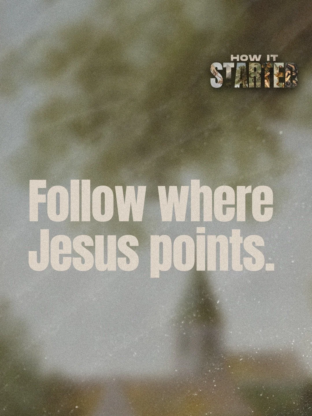 You don't have to choose between a sharp mind and a growing faith. If Jesus is the one who conquered the grave, you can trust where He points you regarding the beginning. Save this for the next time you feel the tension between what you see and what 