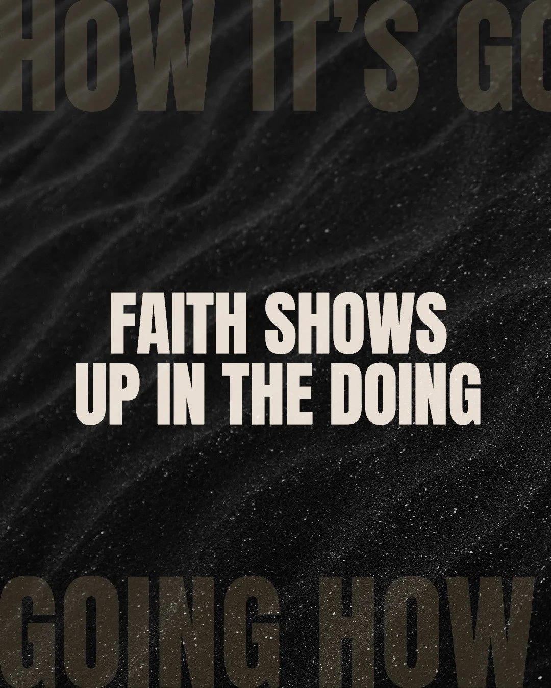 Real faith doesn't wait until it makes sense to everyone else. Noah looked foolish for a long time before the rain started. What's the thing you keep sensing God is asking you to do that you've been sitting on?
ㅤ
Learn more about this message here: h