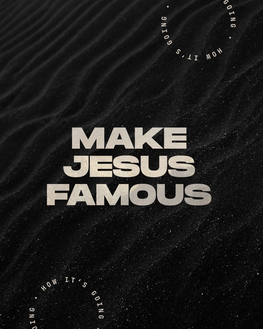 There's a version of ambition that looks productive but is quietly pointed inward. Babel had a plan, resources, and unity. They just aimed it all at the wrong name. Whose name is your striving actually building?
ㅤ
Learn more about this message online