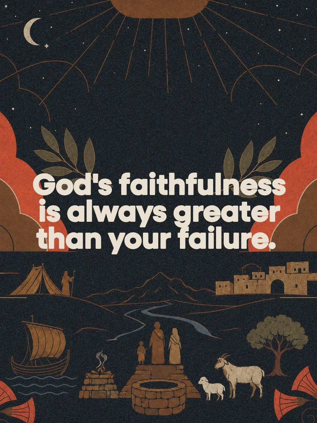 The hero of Genesis 12 isn't Abram. He lied, he left the land, and he nearly handed his own wife over to save himself. God rescued the promise anyway. When you've made a mess of things, that's not the moment to stay away. It's the moment to come back