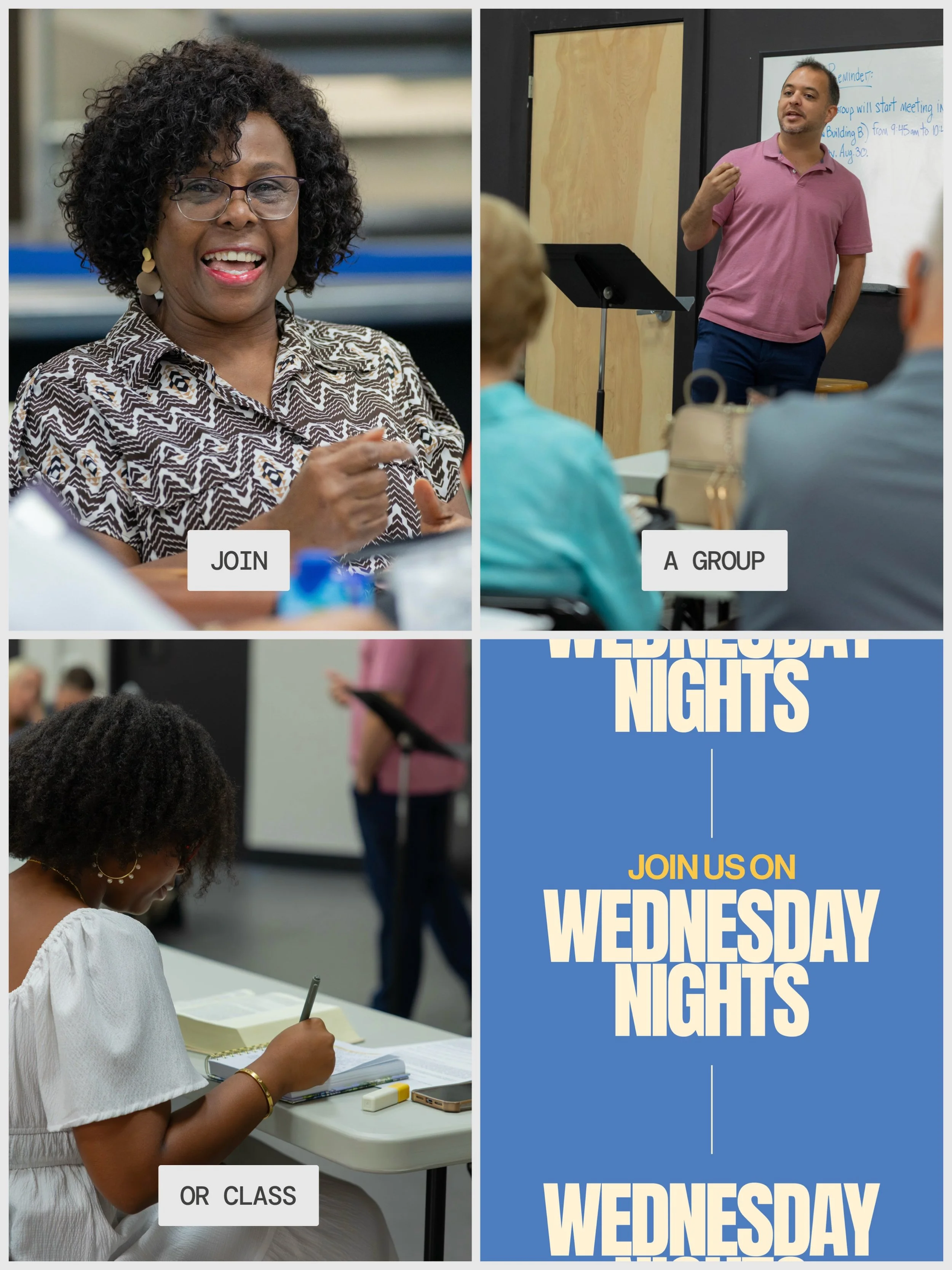 POV: You keep saying you need to find your people&hellip; 👀
Consider this your sign.

Fall Groups are happening TONIGHT at 6:30 PM, and it&rsquo;s definitely not too late to jump in! Whether you&rsquo;re looking to grow in your faith, meet new peopl