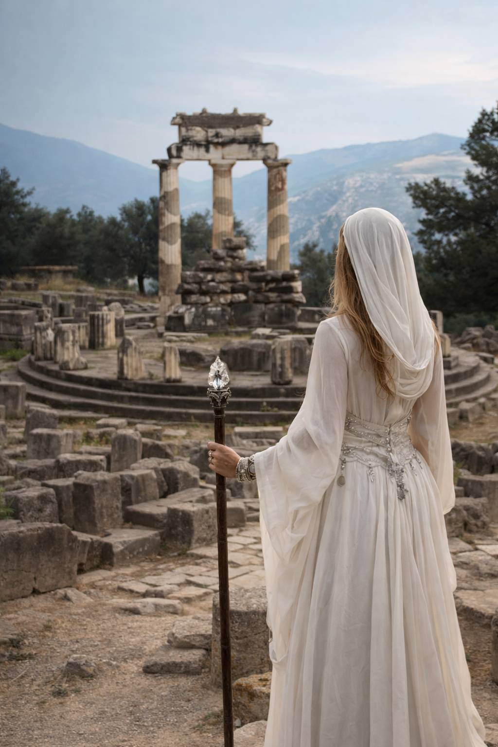 Priestess in Delphi