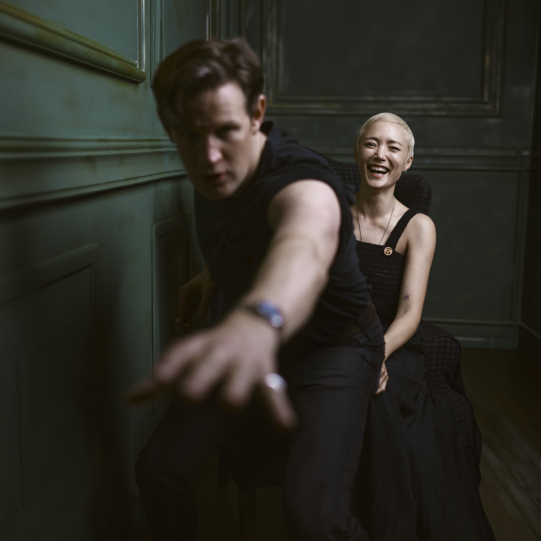 Matt Smith & Pom Klementieff