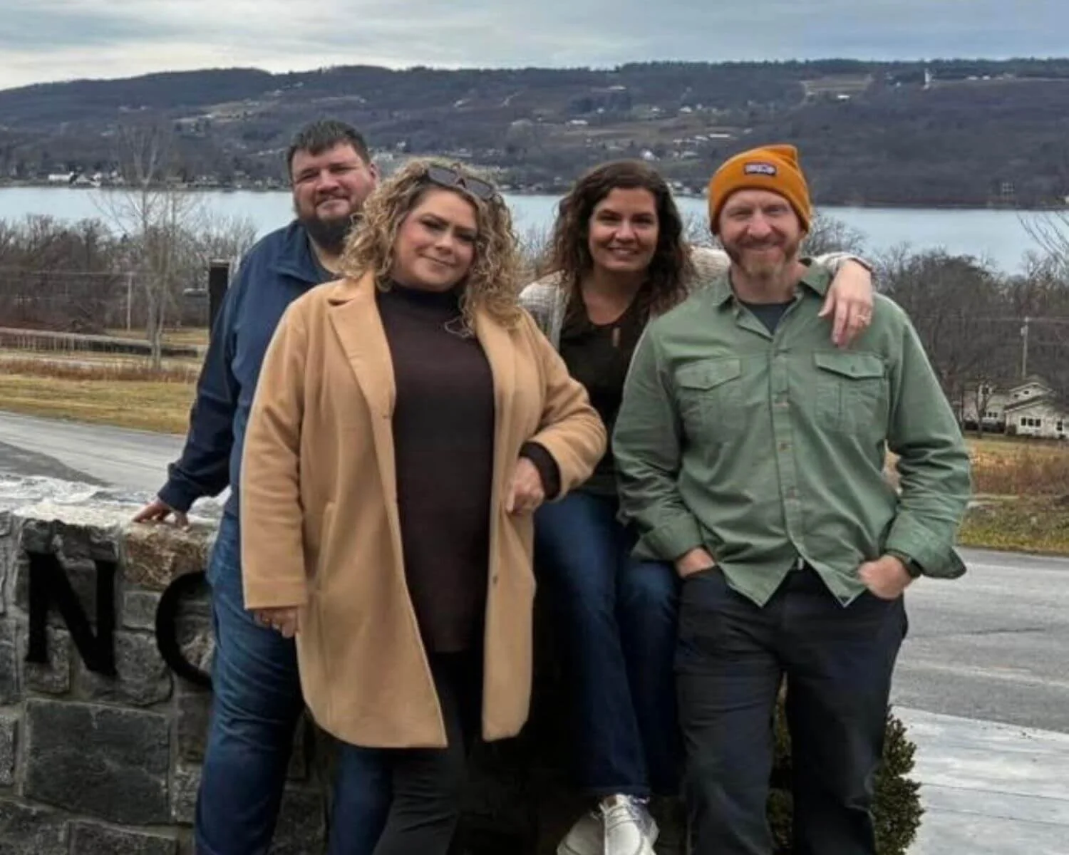 FLX Chauffeur guests enjoying scenic Keuka Lake views during a private Finger Lakes wine tour