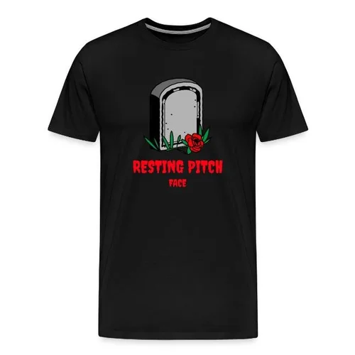 Resting Pitch Face Funny Music Pun Shirt