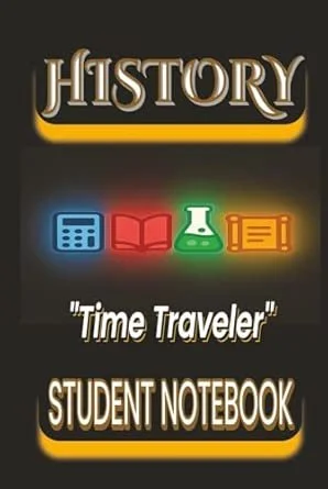 History Time Traveler student notebook for world history and timeline notes