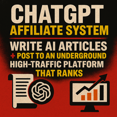 ChatGPT Affiliate System — AI affiliate marketing course