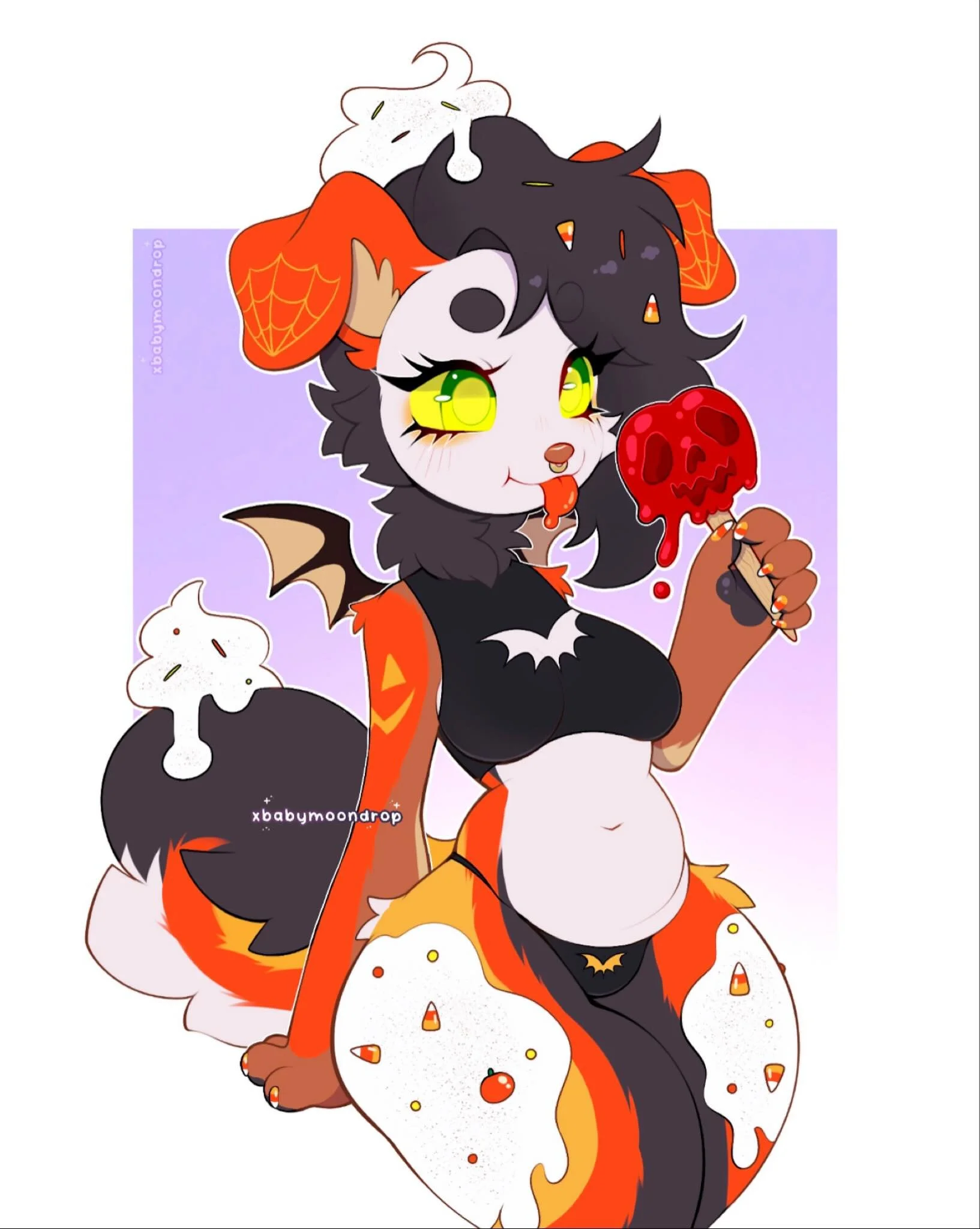 Yum 🍎 

Toon YCH for HiiighQueen ✨