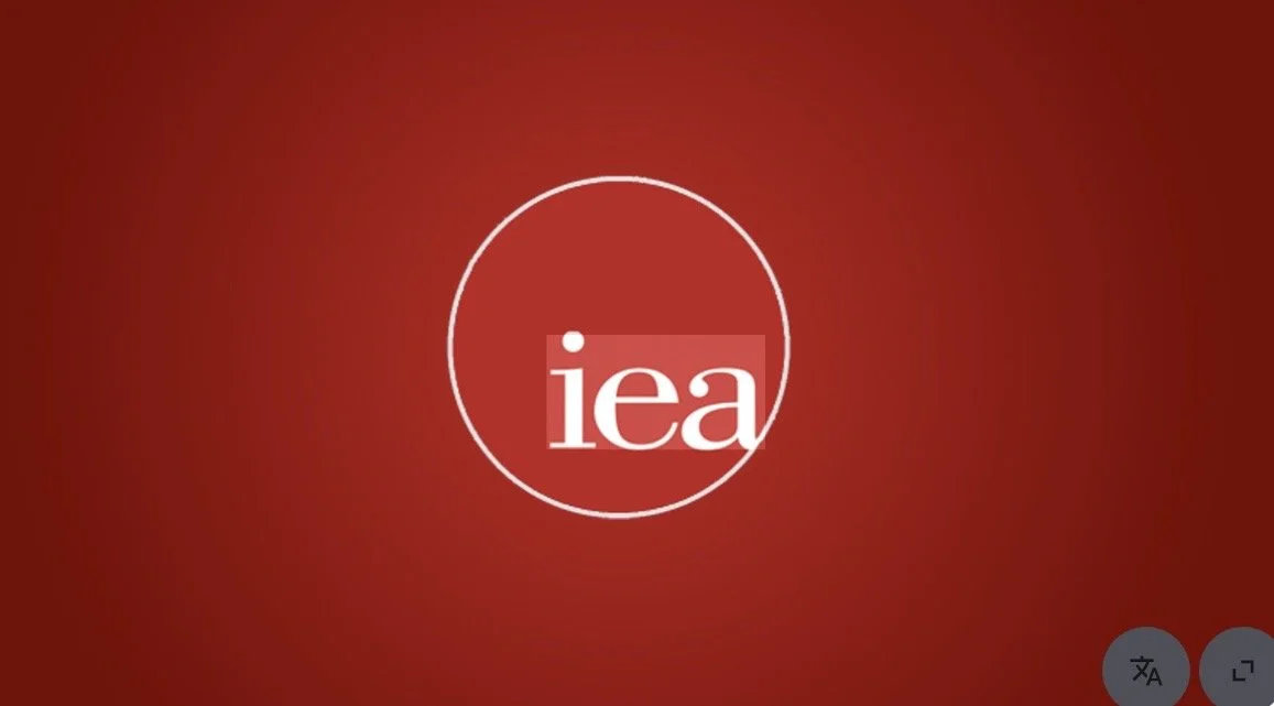 What’s occurring? IEA latest
