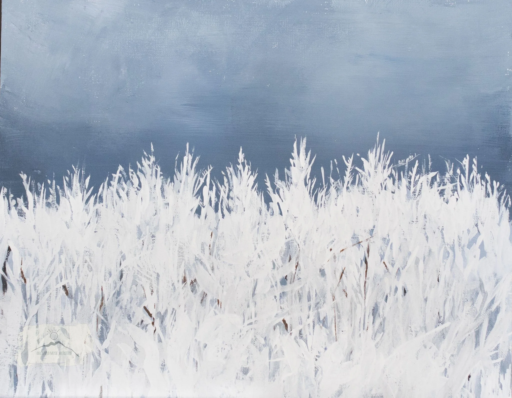 November's Frosted Trees