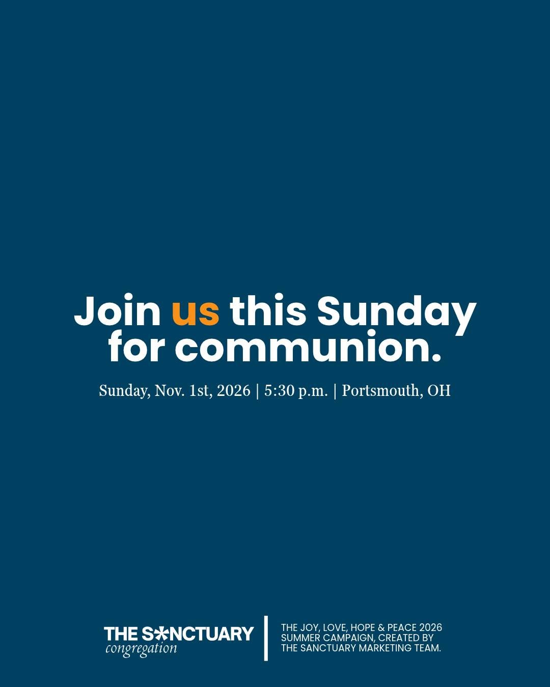 This Sunday, we will join together for worship + communion. All are invited to participate in communion -- regardless of who you are.

Join us, won't you? 

Learn more: www.scofchrist.org/pyv