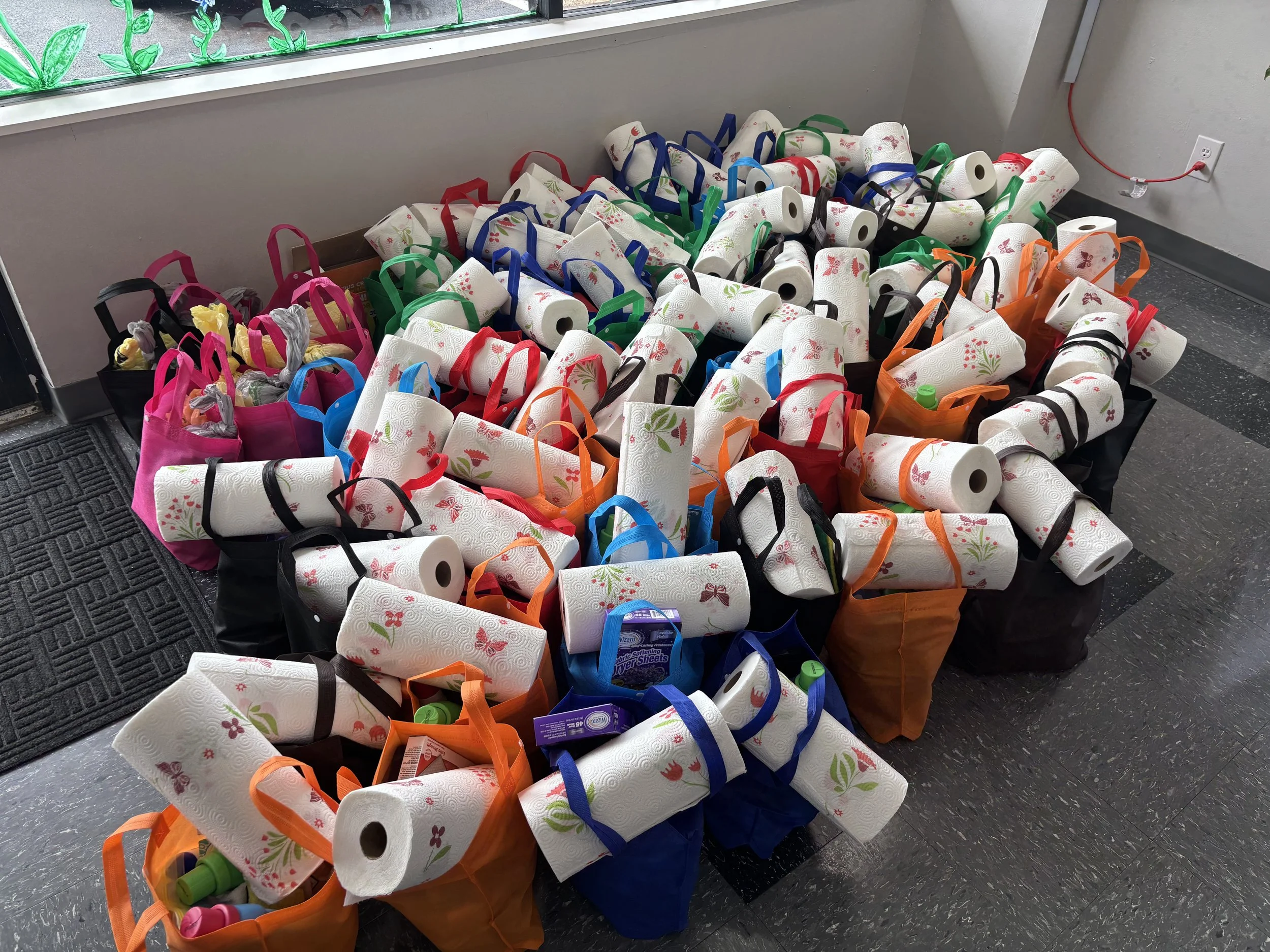 Outreach Committee Helps More Than 60 Individuals Through Supply Drive