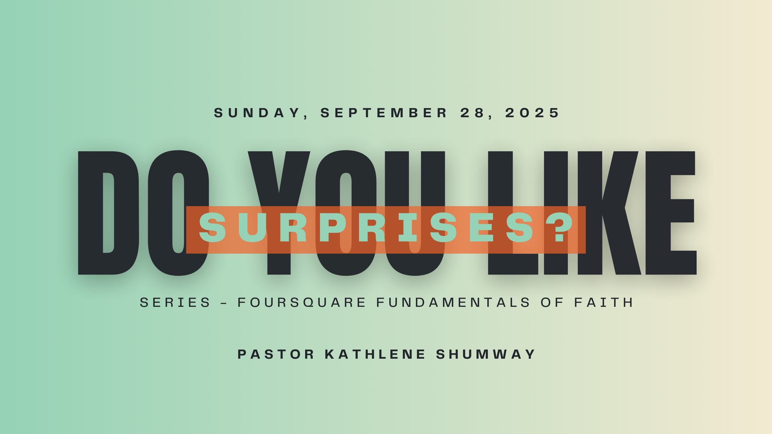 Do You Like Surprises?