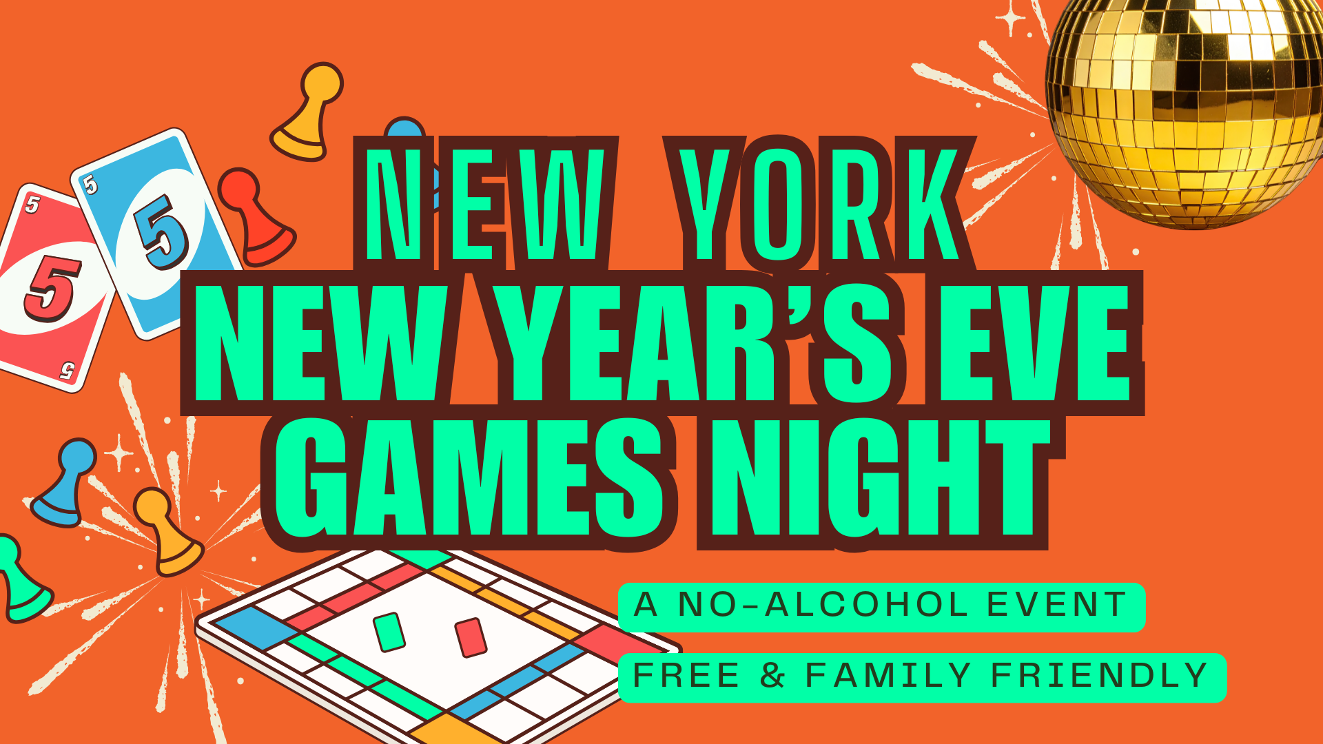 New York New Year's Eve Game Night