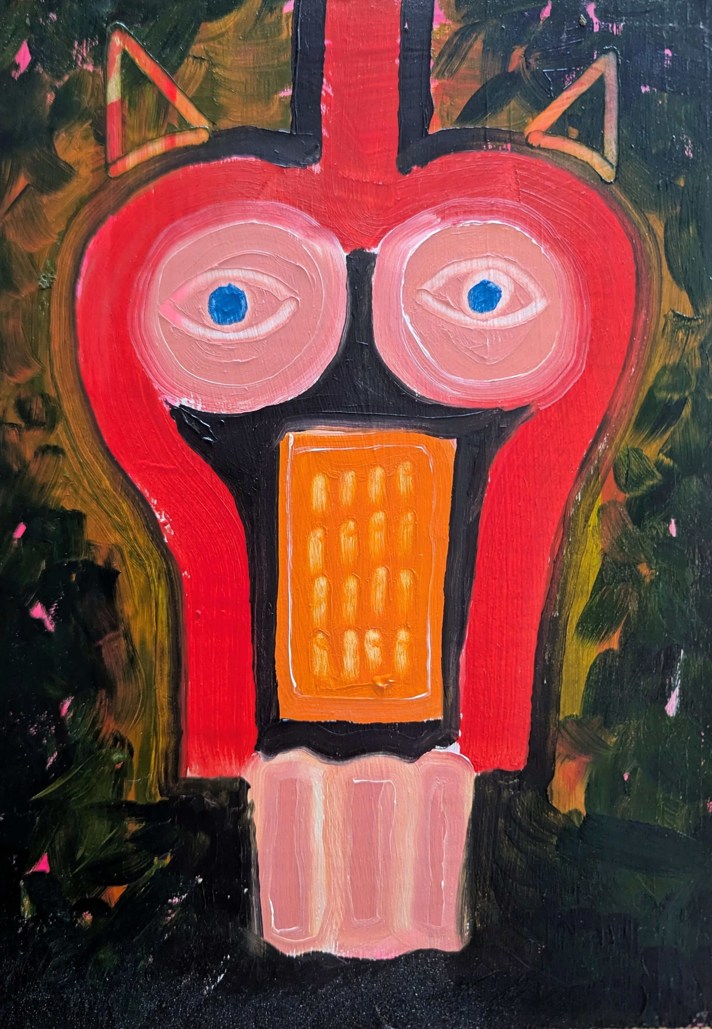 Blue eyed mask, 2026